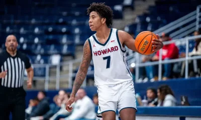 Howard guard Blake Harper (photo via Terry Mayo/Howard Athletics)
