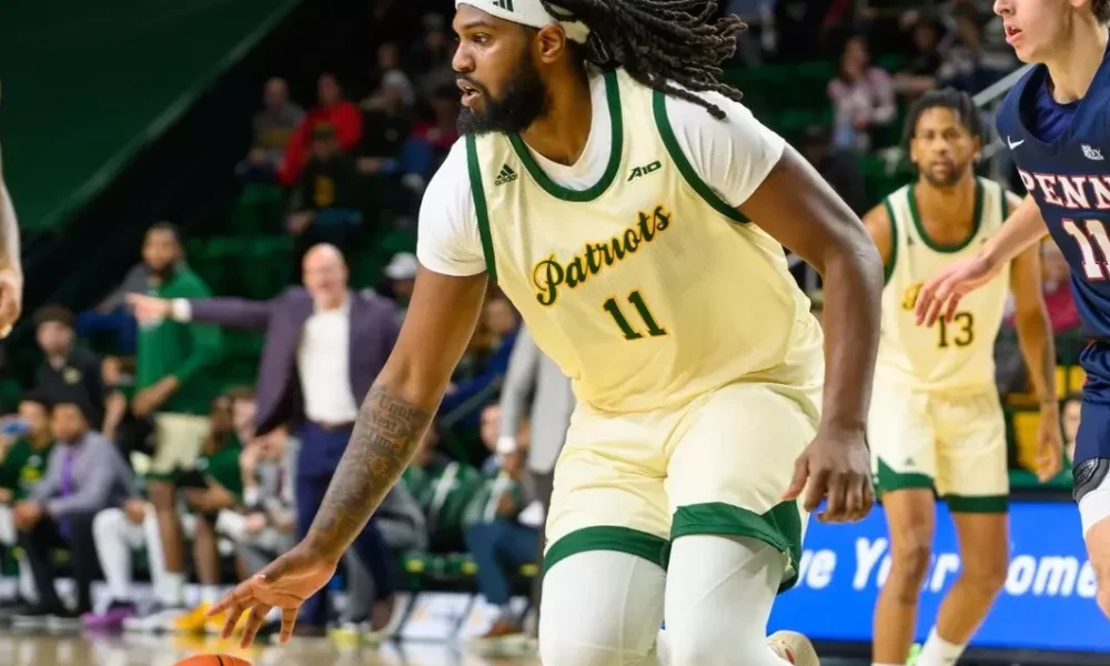 George Mason forward Jalen Haynes (photo via GMU Athletics)