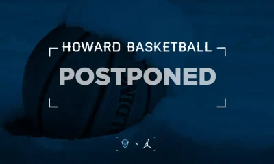 Howard basketball postponed (photo via Howard Athletics)